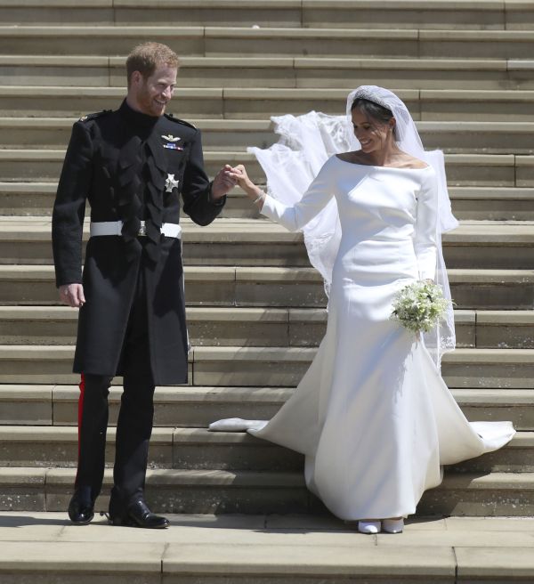 Svatba prince Harryho a Meghan Markleové.