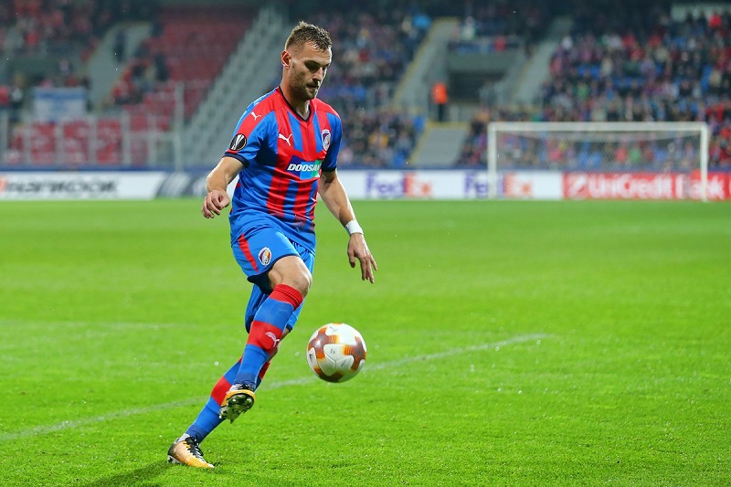 Fotbalista Viktorie Plzeň Radim Řezník.