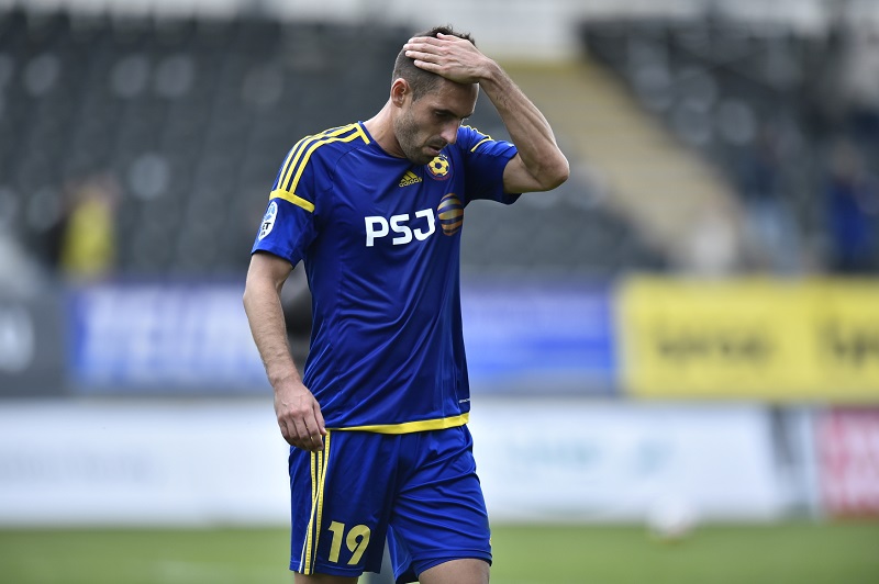 Jihlavský fotbalista Lukáš Zoubele.