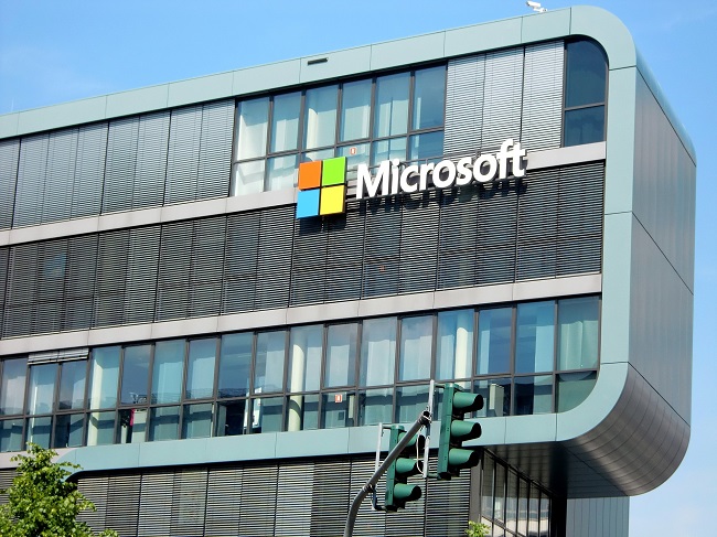 Budova firmy Microsoft.