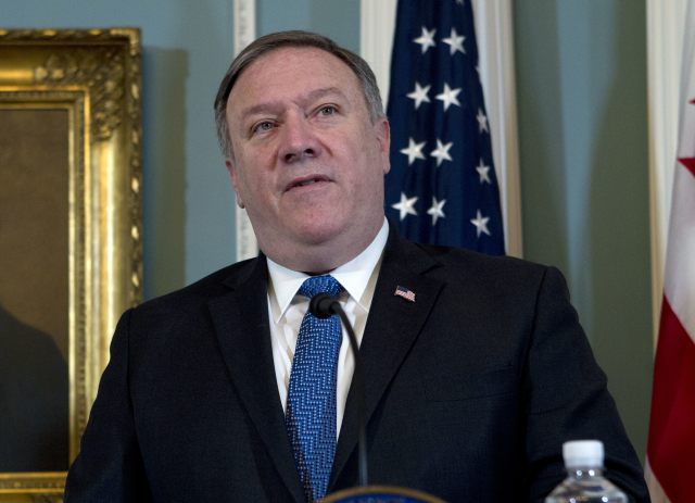 Americký ministr zahraničí Mike Pompeo.