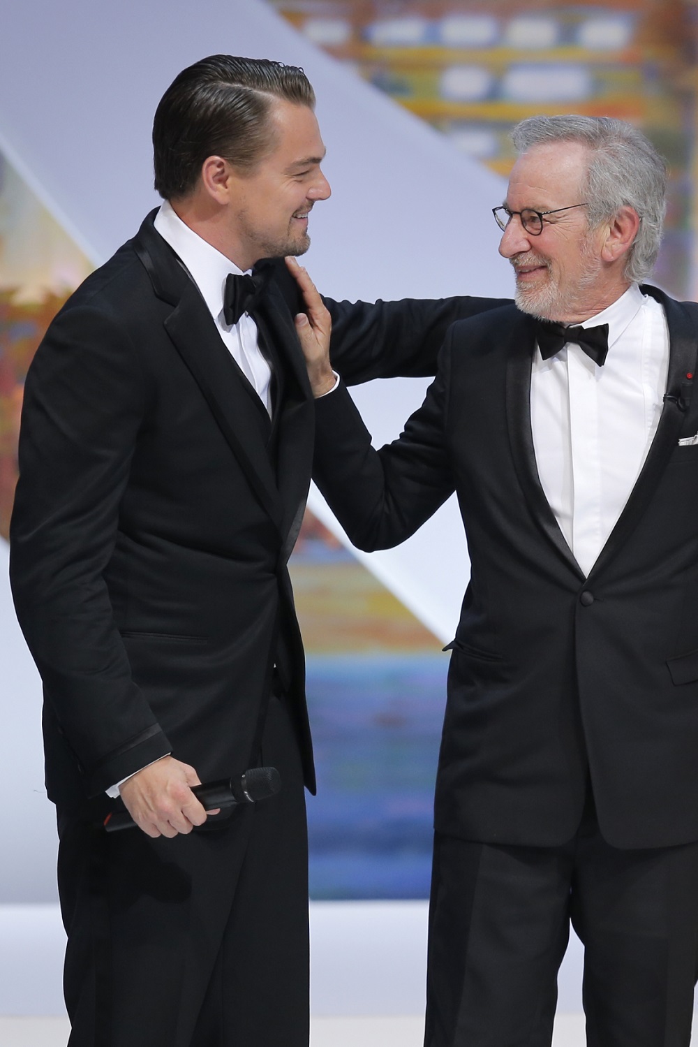Zleva Leonardo DiCaprio a Steven Spielberg.