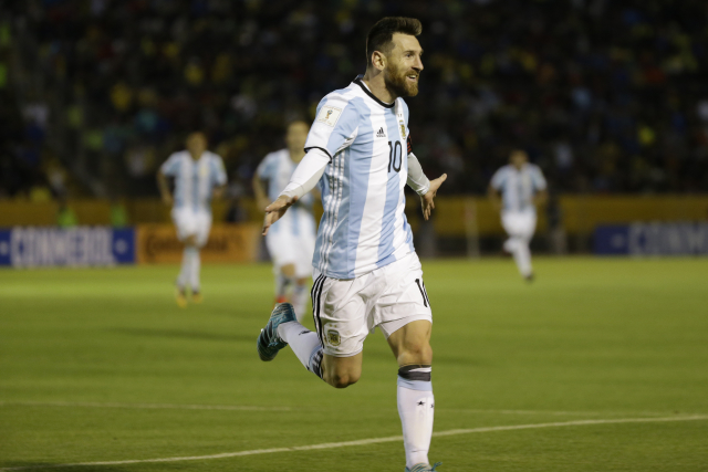 Kapitán Argentiny Leo Messi.