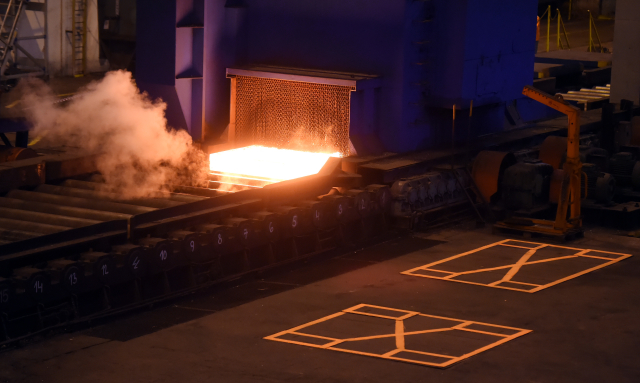 Válcovna 3,5 Kvarto společnosti Vítkovice Steel.