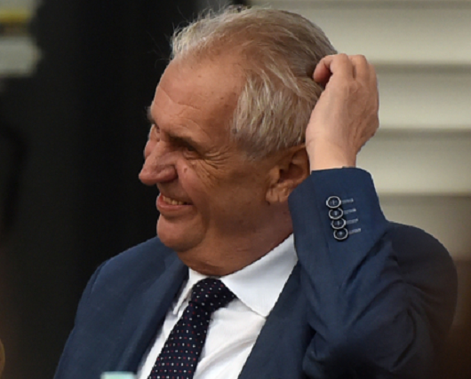 Miloš Zeman. 