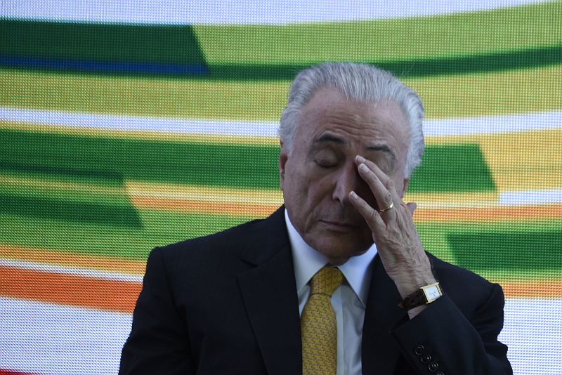 Brazilský prezident Michel Temer.