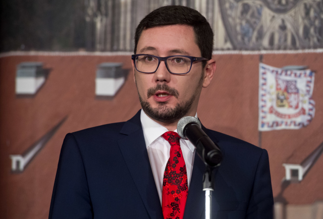 Mluvčí prezidenta republiky Jiří Ovčáček. 