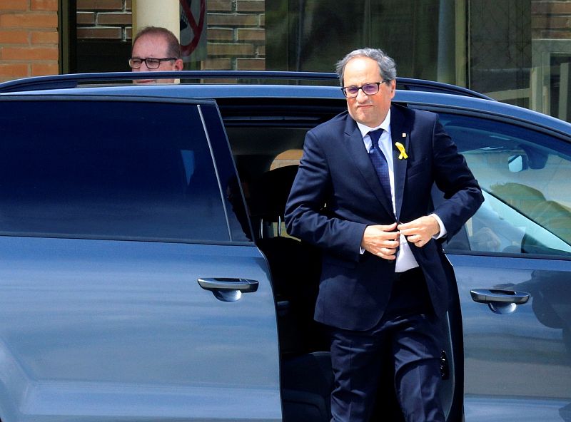 Katalánský premiér Quim Torra.