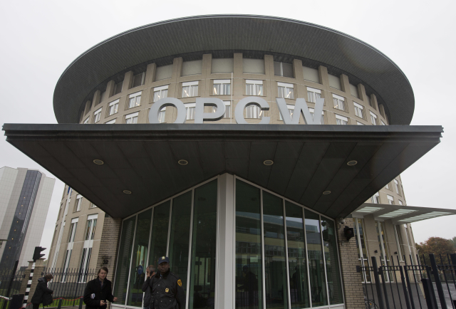 Mezinárodní organizace pro zákaz chemických zbraní (OPCW).