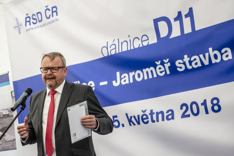 Ministr dopravy v demisi Dan Ťok (za ANO).