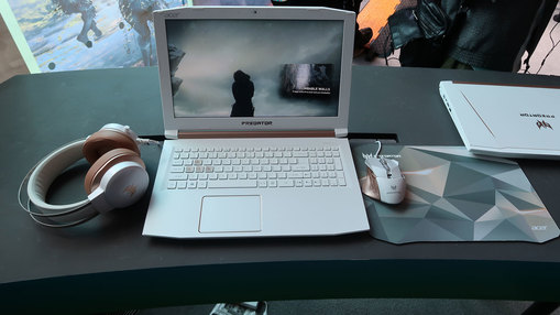 Acer v New Yorku představil novinky z herní řady Predator, včetně stylové bílé varianty