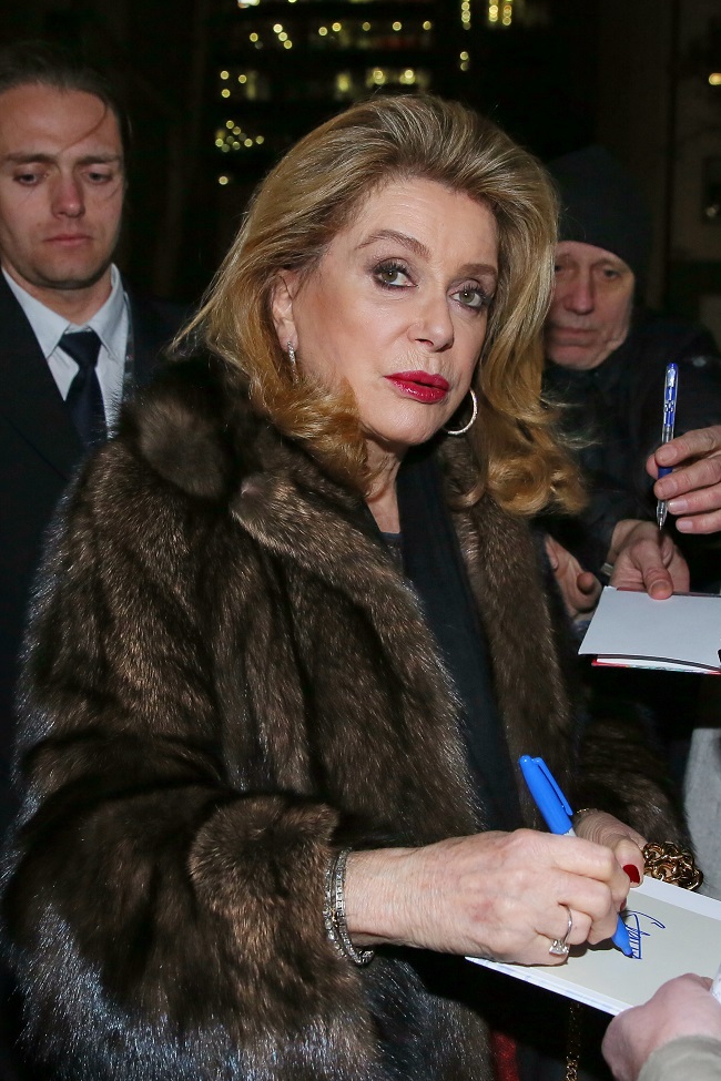 Francouzská herečka Catherine Deneuveová.