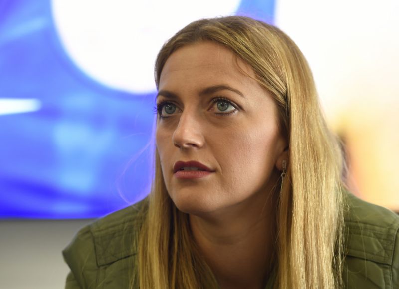 Tenistka Petra Kvitová. 