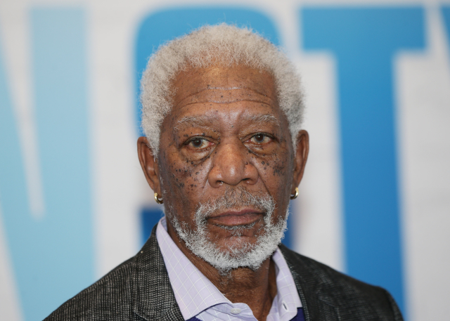 Hollywoodský herec Morgan Freeman.
