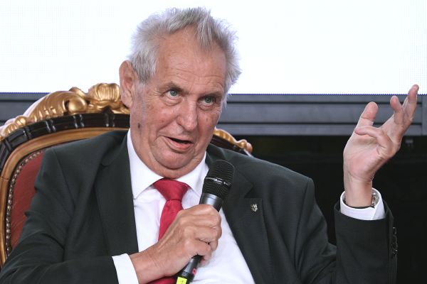 Prezident Miloš Zeman.