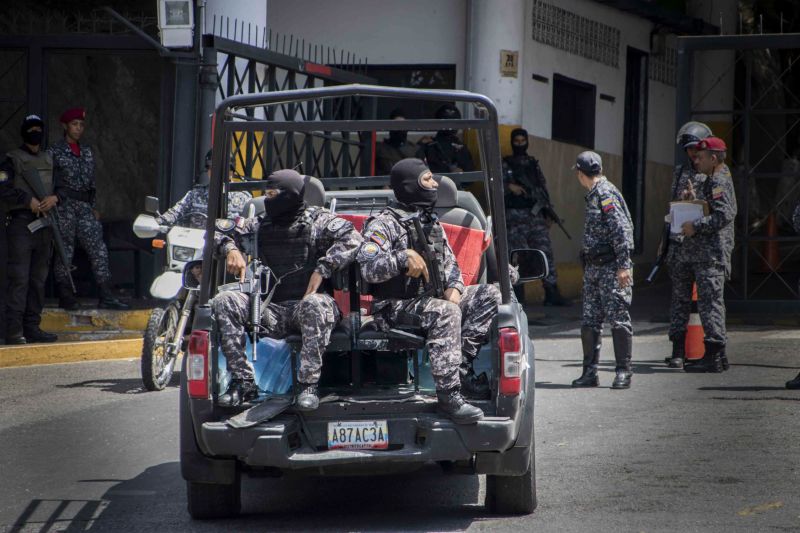 Venezuelské ozbrojené složky.