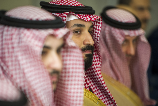 Saúdský korunní princ Muhammad bin Salmán.