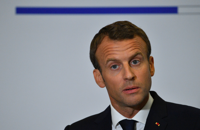 Francouzský prezident Emmanuel Macron.
