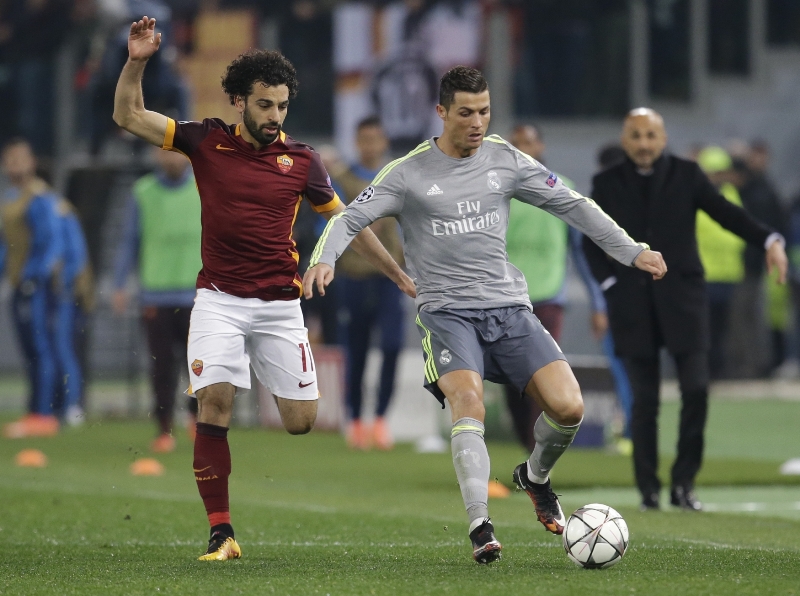 Ronaldo a Salah už se potkali předloni, kdy hrál Egypťan v dresu AS Řím.