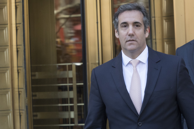 Trumpův právník Michael Cohen. 