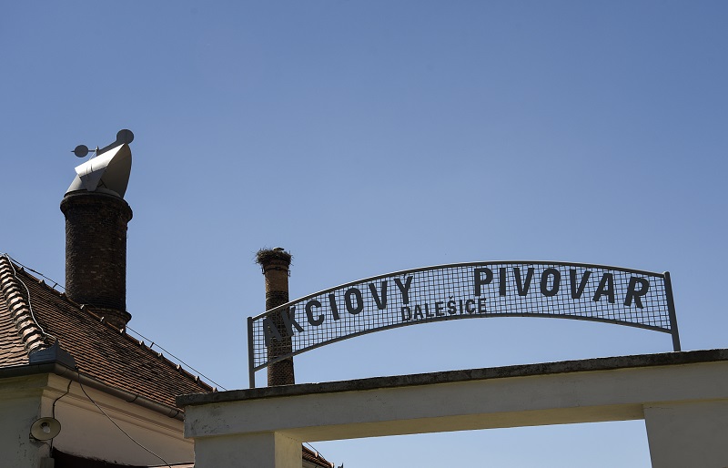 Dalešický pivovar.