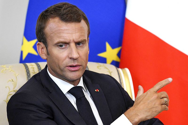 Francouzský prezident Emmanuel Macron.