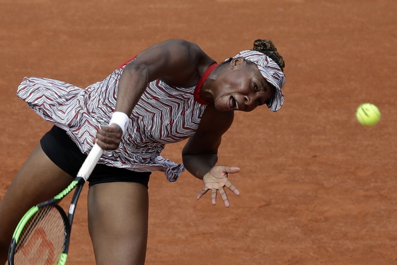 Tenistka Venus Williamsová. 