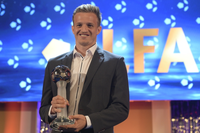 Fotbalista Jan Kopic. 
