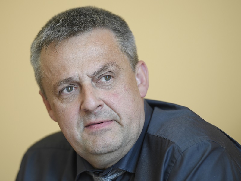 Primátor Kladna Milan Volf.