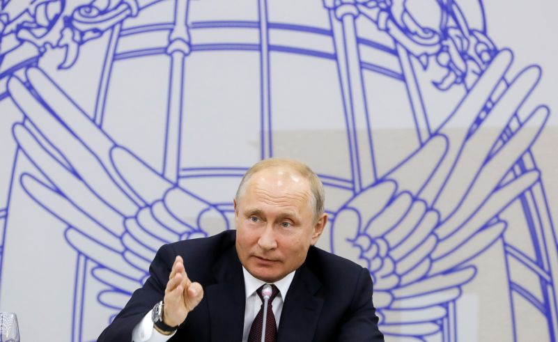 Ruský prezident Vladimir Putin.