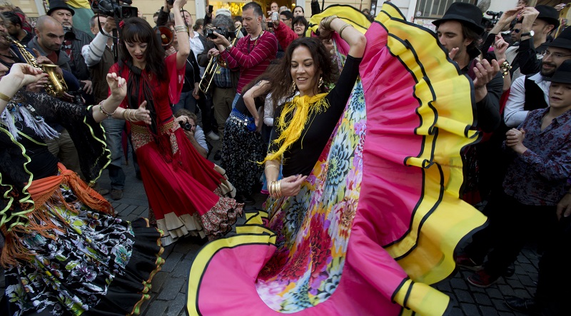 Romský festival Khamoro 2014.
