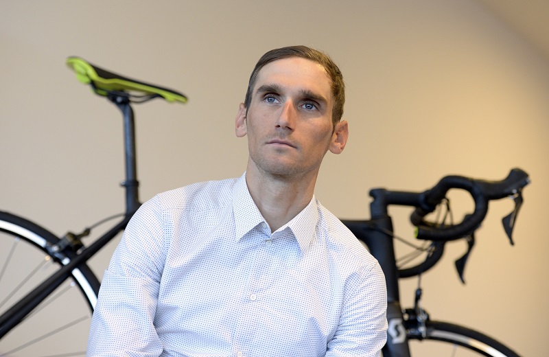 Český cyklista Roman Kreuziger.