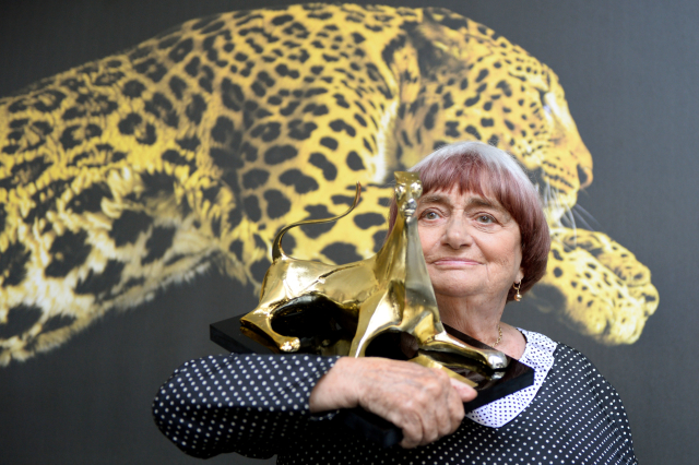 Francouzská režisérka Agnes Vardová.
