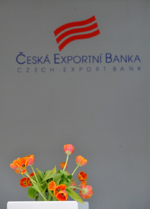 Česká exportní banka (logo).