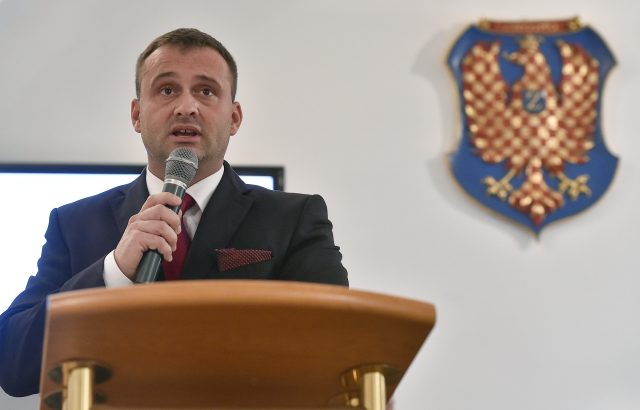 Starosta Znojma Jan Grois.
