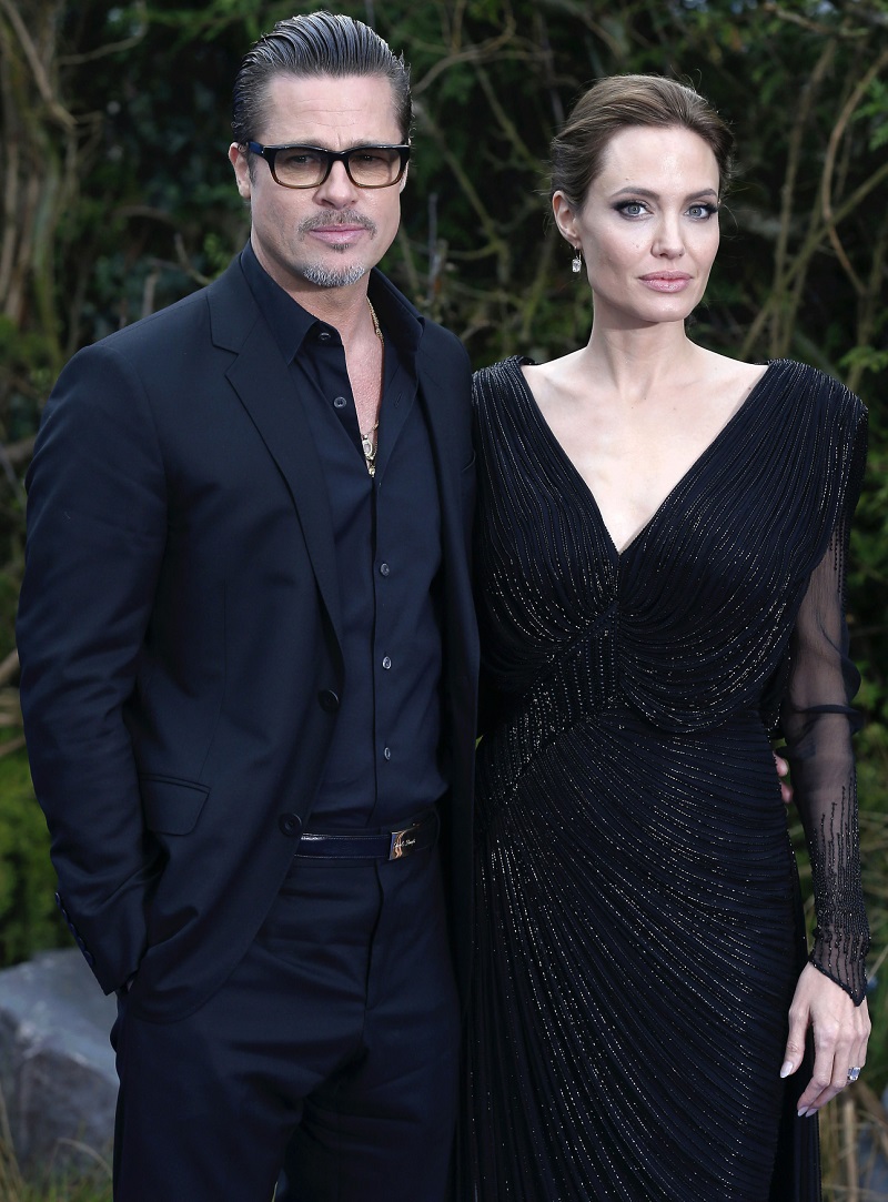 Angelina Jolie a Brad Pitt.