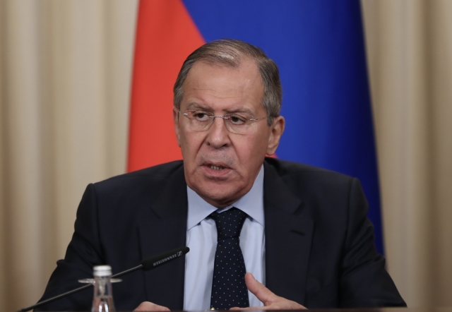 Ruský ministr zahraničí Sergej Lavrov. 