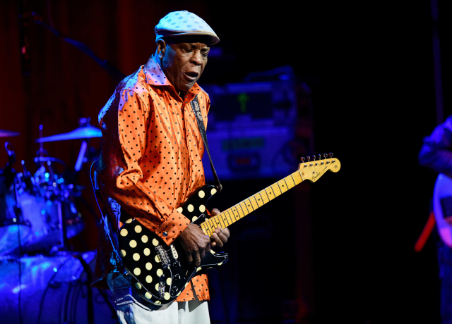 Bluesová hvězda Buddy Guy.