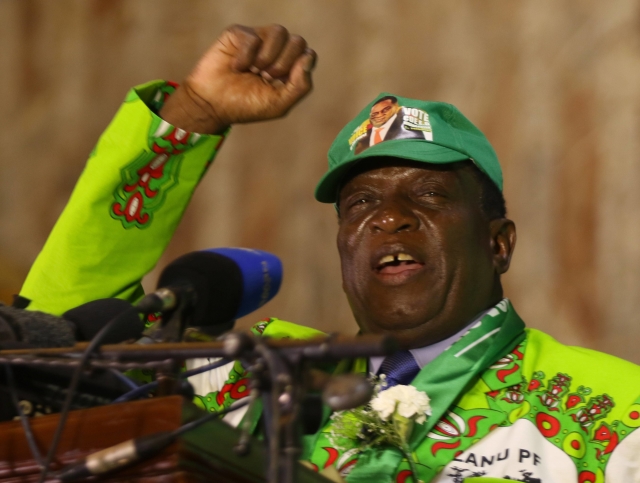 Prezident Emmerson Mnangagwa. Prezident Emmerson Mnangagwa.