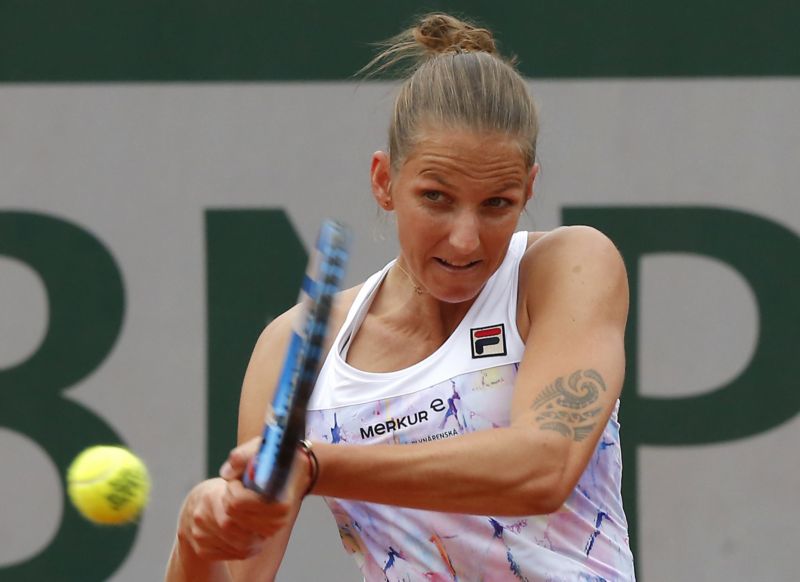 Karolína Plíšková zvládla souboj s Lucií Šafářovou lépe.