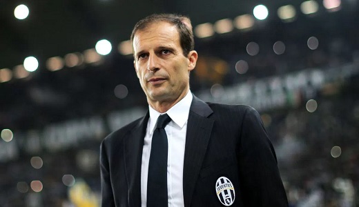 Massimilliano Allegri, momentální trenér Juventusu Turín. Massimilliano Allegri, momentální trenér Juventusu Turín.