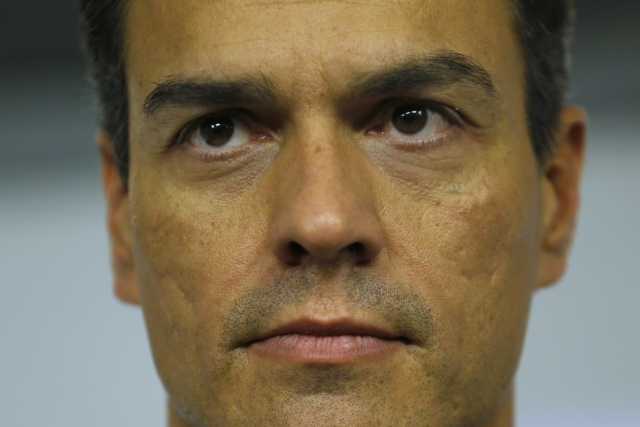 Nový premiér Pedro Sánchez.