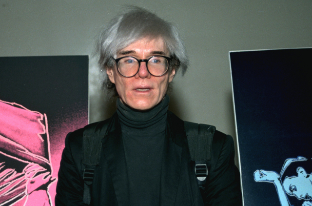 Americký výtvarník Andy Warhol.