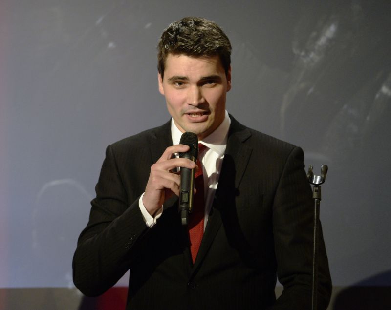 Redaktor České televize a moderátor pořadu Hyde Park Civilizace Daniel Stach.