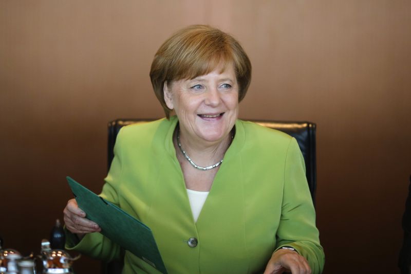 Německá kancléřka Angela Merkelová. Německá kancléřka Angela Merkelová.