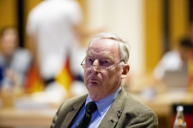 Šéf AFD Alexander Gauland.