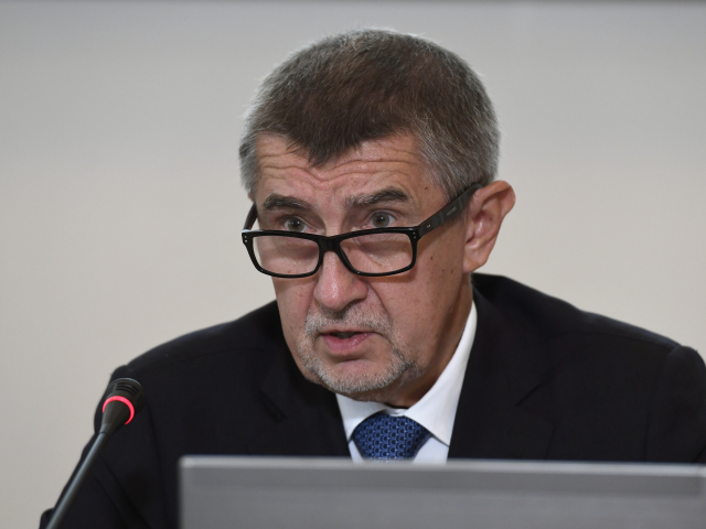 Premiér v demisi Andrej Babiš.