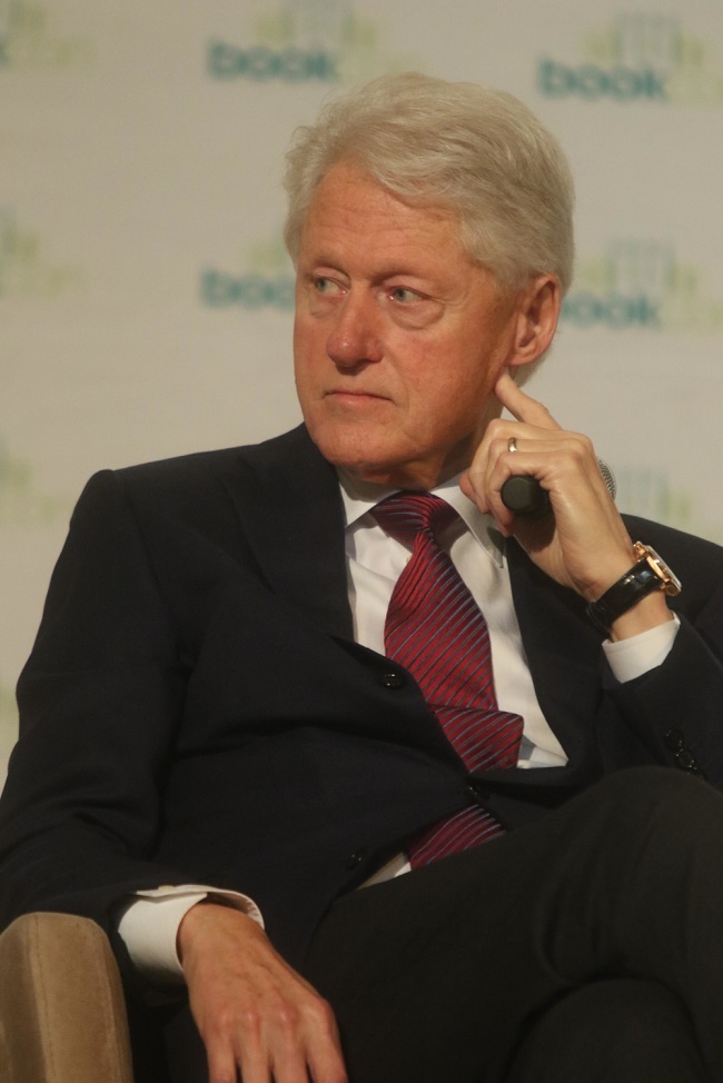 Bývalý americký prezident Bill Clinton.