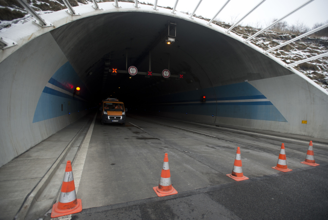 Lochkovský tunel. 
