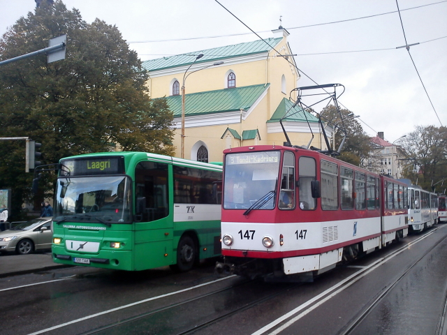 Doprava v estonském Tallinnu.